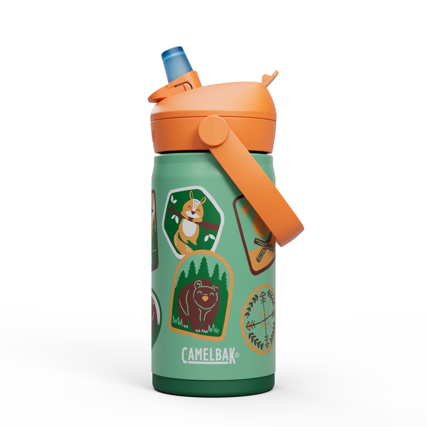 thrivetm-flip-straw-kids-12oz-bottle-insulated-stainless-steel-d5 nswfkxg1wq