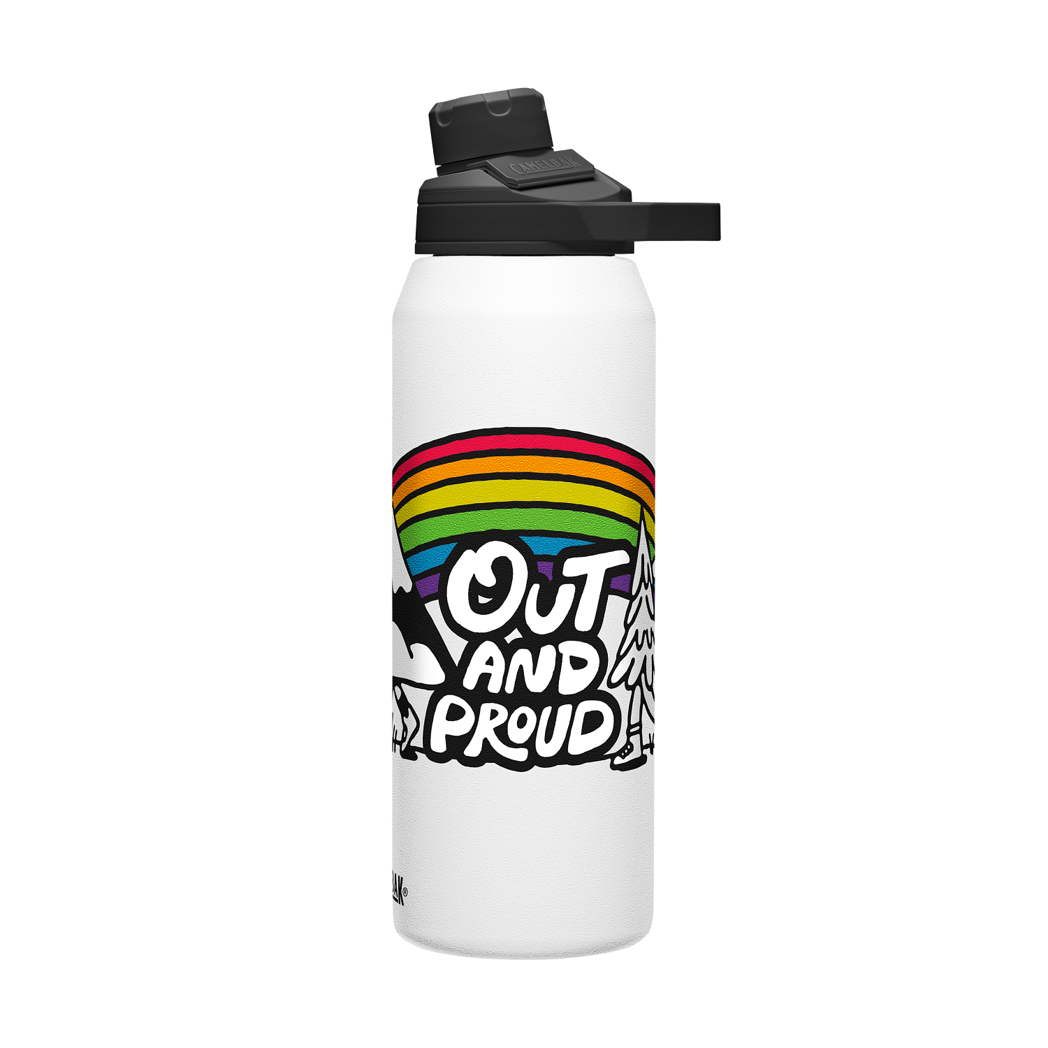 chute-mag-32-oz-water-bottle-insulated-stainless-steel-plus-cleanup-kit-pride-collection-limited-edition-o7 xhvxlhasbo