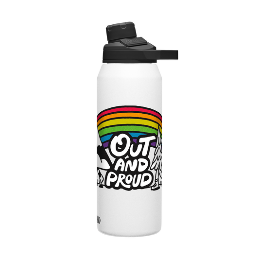 chute-mag-32-oz-water-bottle-insulated-stainless-steel-plus-cleanup-kit-pride-collection-limited-edition-o7 xhvxlhasbo
